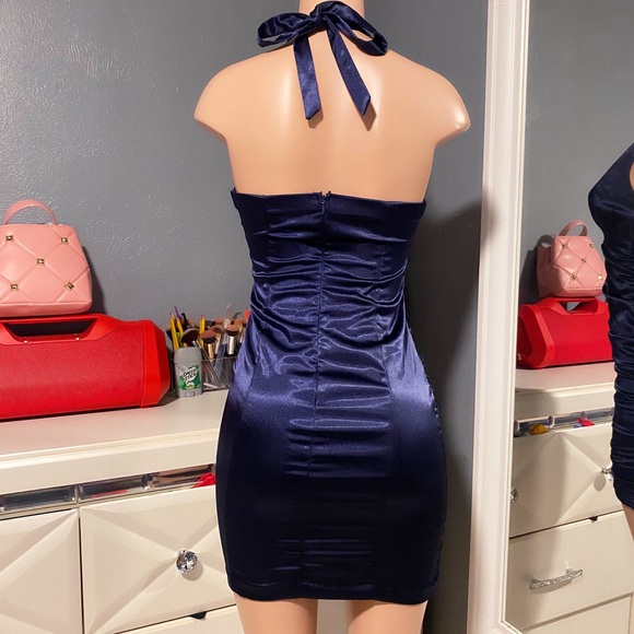 Blue Party Dress - Picture 5 of 9